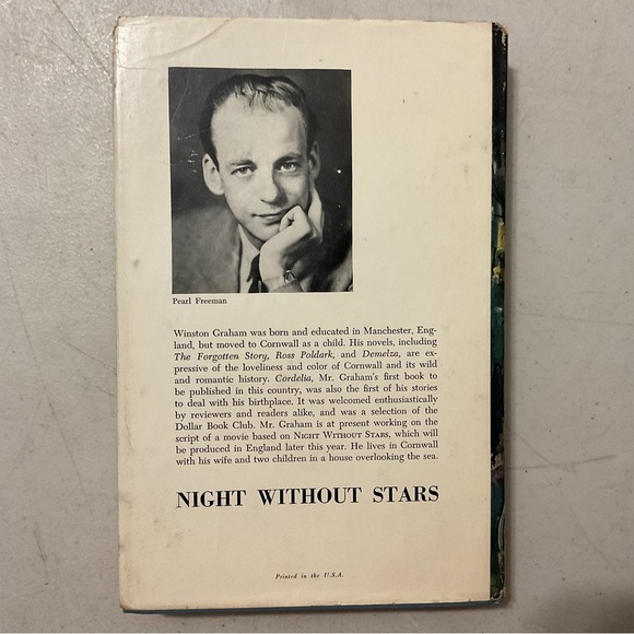 Night Without Stars by Winston Graham Vintage Hardcover Book - Picture 5 of 6